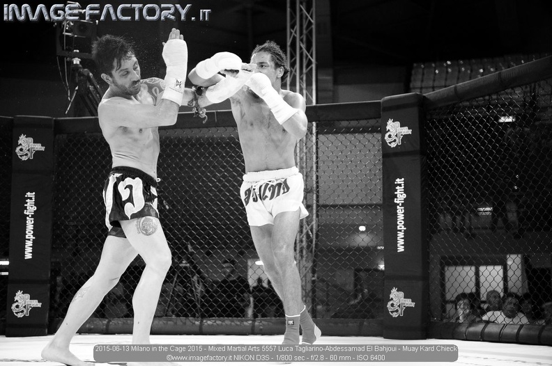 2015-06-13 Milano in the Cage 2015 - Mixed Martial Arts 5557 Luca Tagliarino-Abdessamad El Bahjoui - Muay Kard Chieck.jpg
